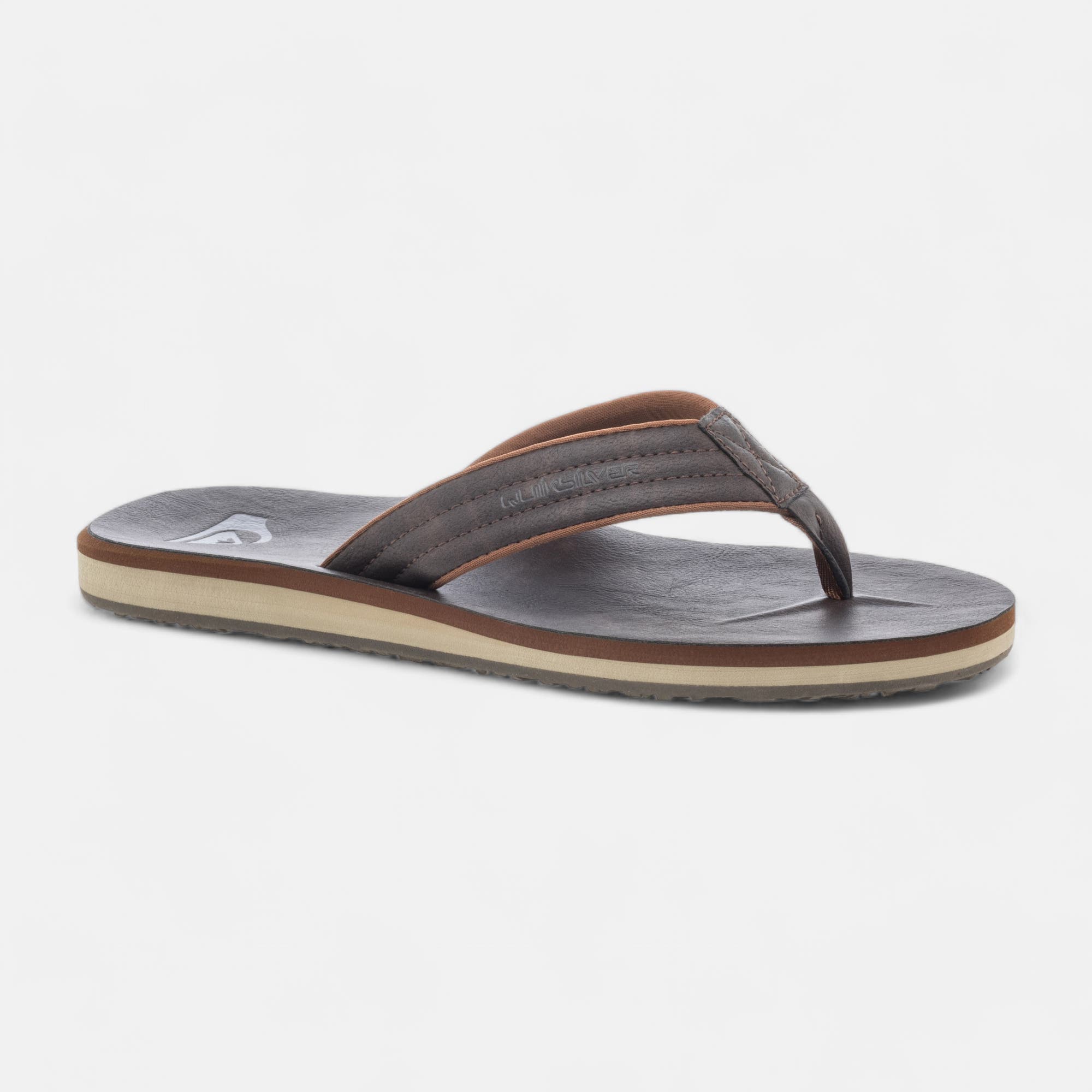 Claquettes de plage Homme marron