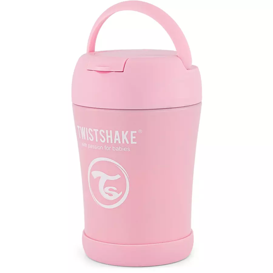 TWISTSHAKE Thermobehälter 350 ml in pastell pink