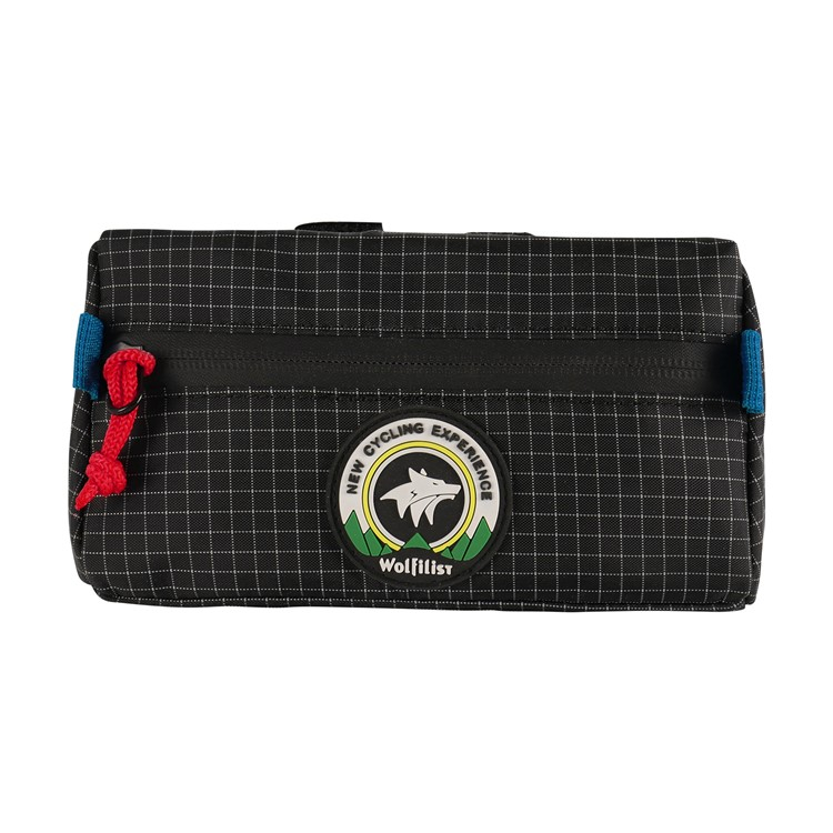 (1L) 20x10cm Wasserabweisende Universal Fahrrad Tasche für die Gravel Bike Lenkstange - Schwarz