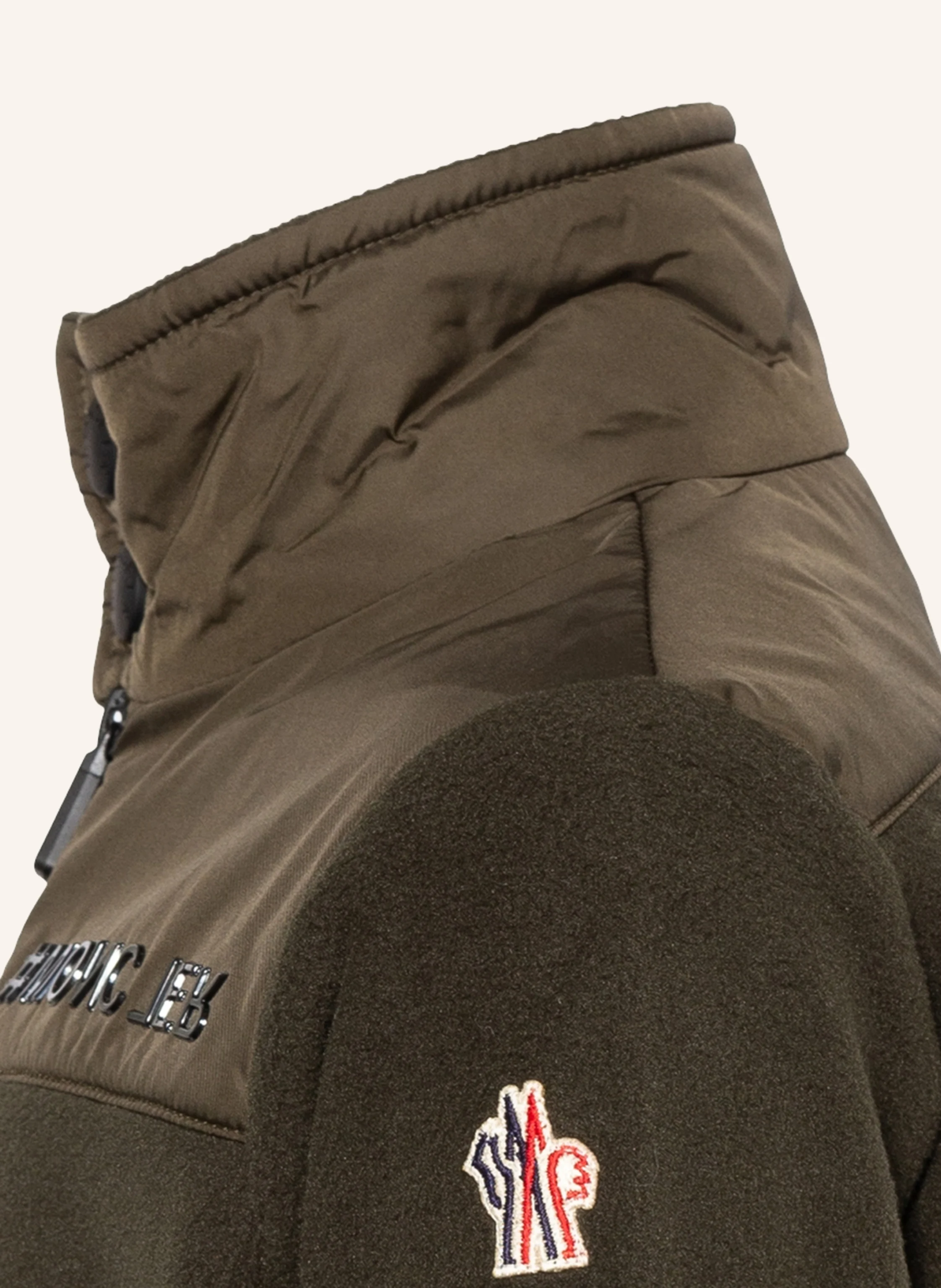 MONCLER enfant Unterziehjacke aus Fleece im Materialmix