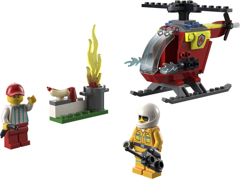 LEGO®CITY 60318 - L'HELICOPTERE DES POMPIERS