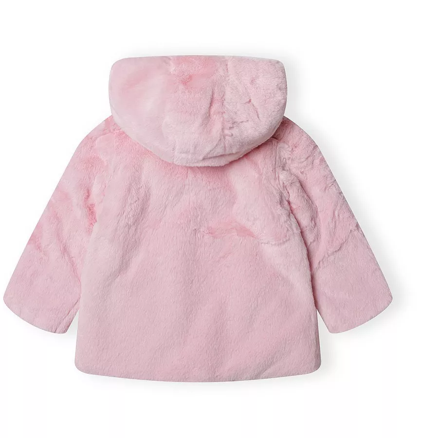 MINOTI Fellimitatjacke Hellrosa