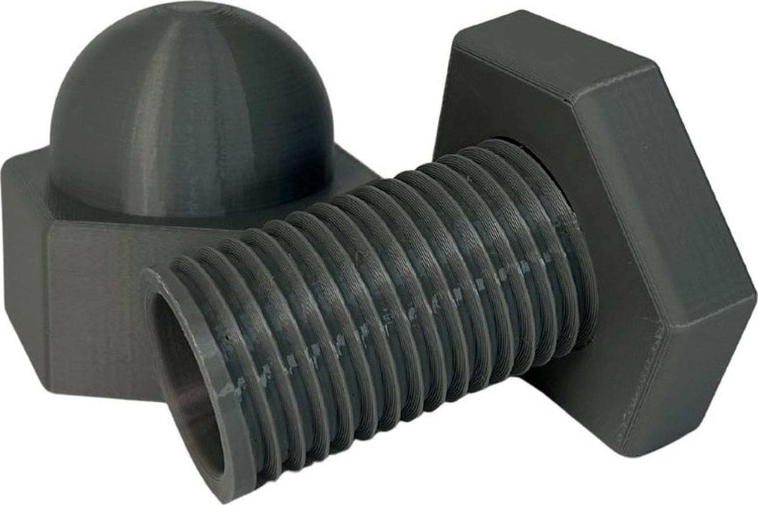 Nobufil  PCTG Industrial Dark Grey, 1,75 mm / 1000 g    Schlagfestes PCTG Filament aus recycelten Kunststoffen
