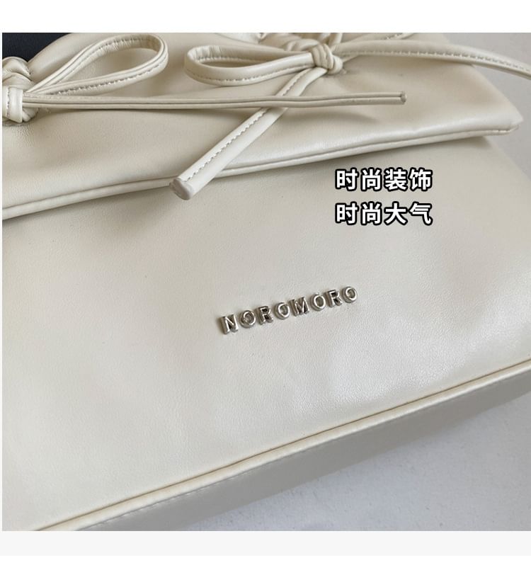 FAYLE - Crossbodytas van imitatieleer met flaplint
