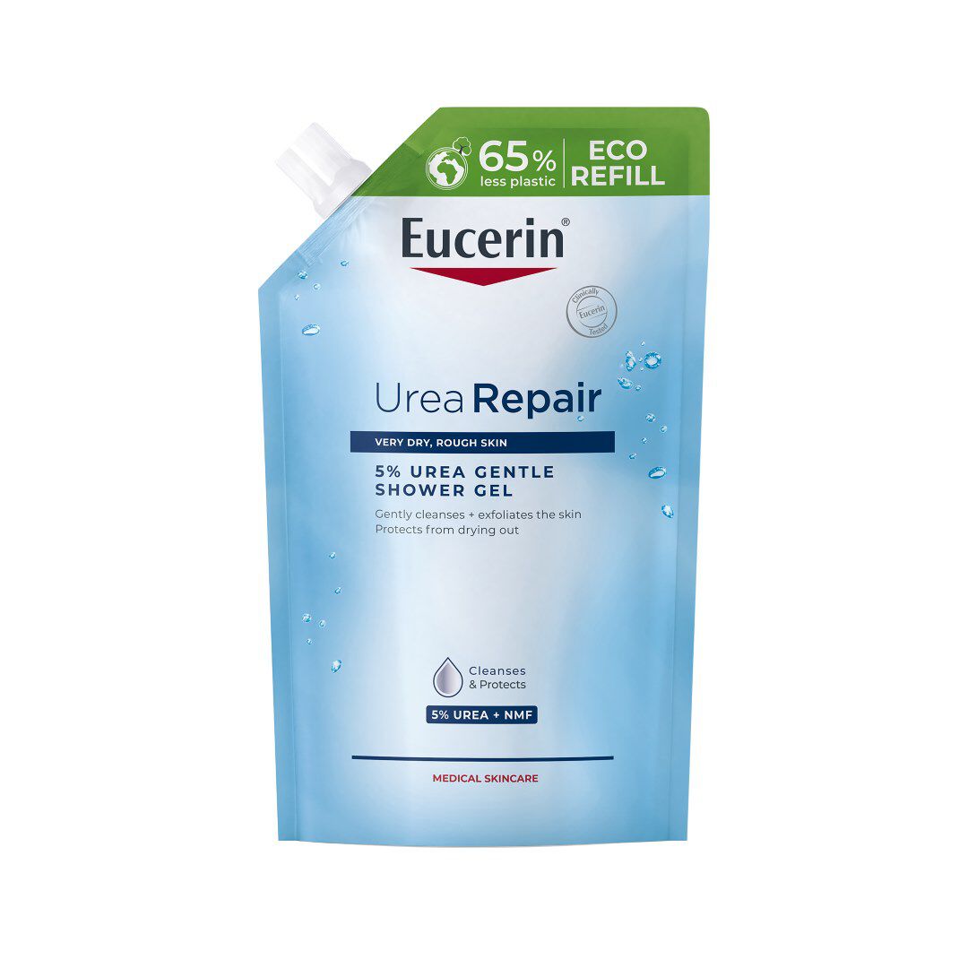 EUCERIN  Urea Repair Gel Duche Suave 5% Ureia Recarga - 400ml