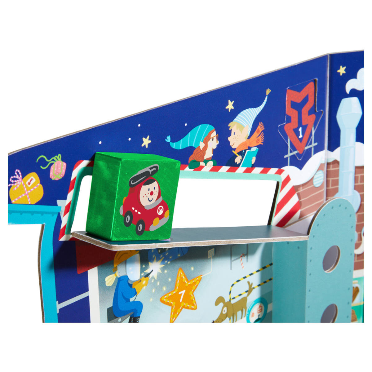 Haba Haba Mein erster 3D-Adventskalender In der Weihnachtsfabrik