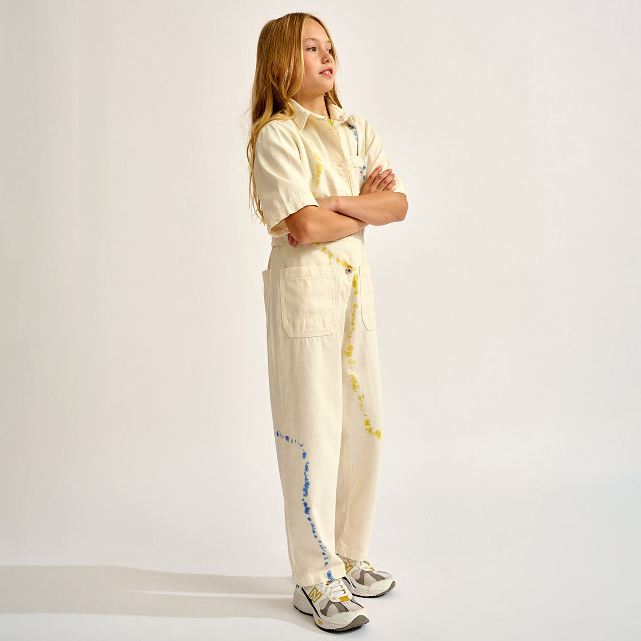 Bellerose Combinaison Player imprimée écrue