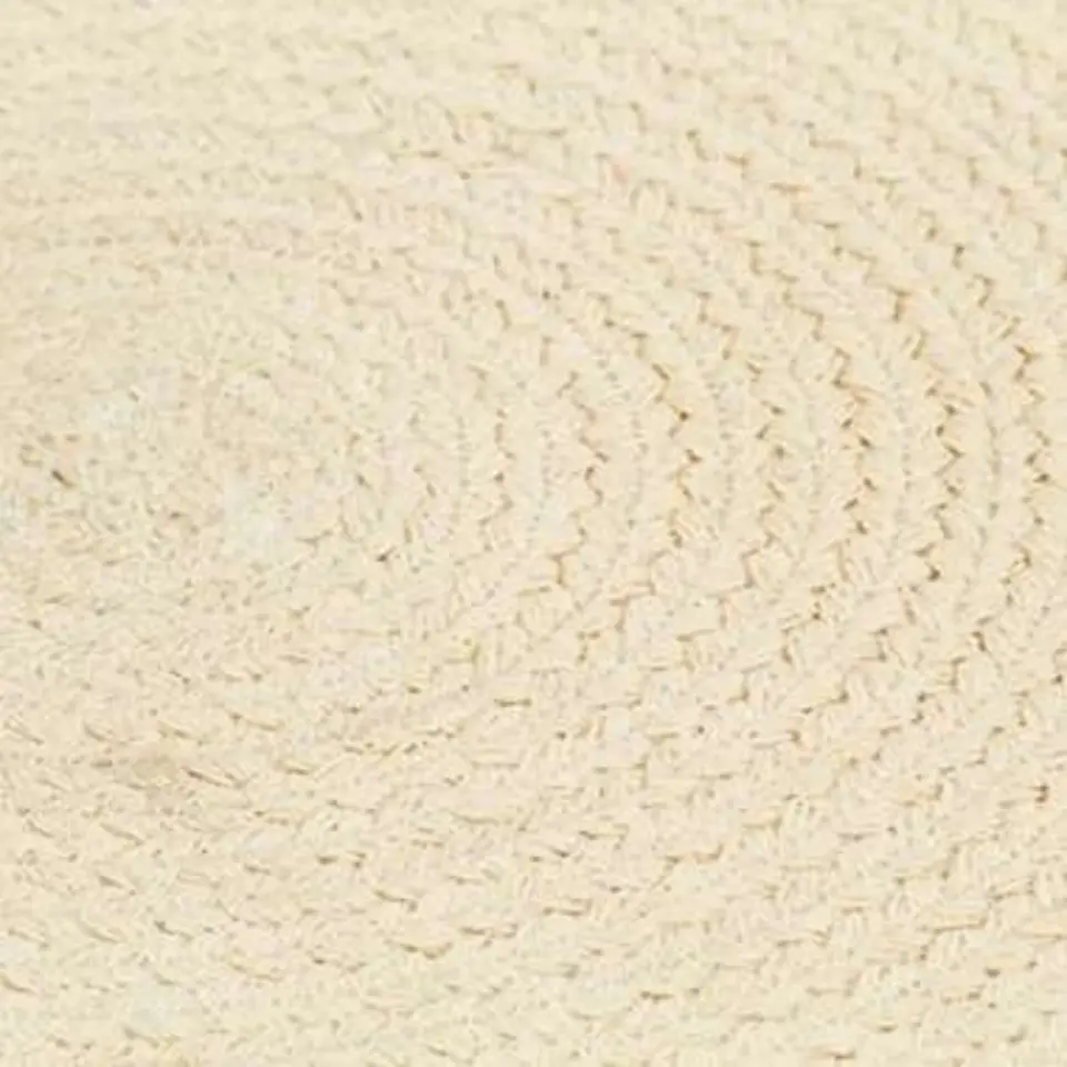 vidaXL - Placemat - Bruin - Katoen - 6 stuks