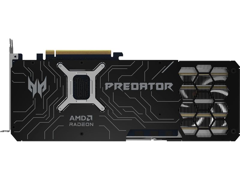 Acer Grafikkarte Predator BiFrost AMD RX 9070 XT 16G OC Grafikkarte mit 16 GB GDDR6-Speicher, ermöglicht Auflösungen bis zu 8k