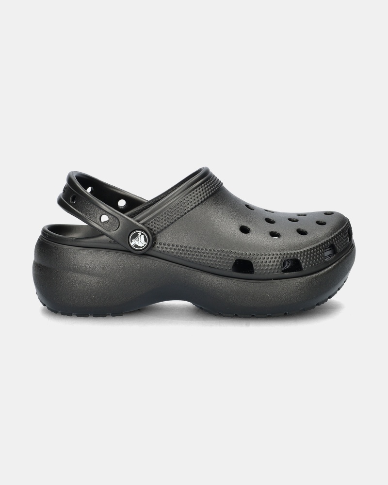 Crocs Classic Platform Instapschoenen  - zwart