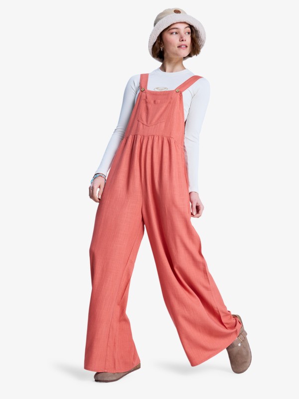Easy Isle Combinaison évasée à la jambe Orange Femme