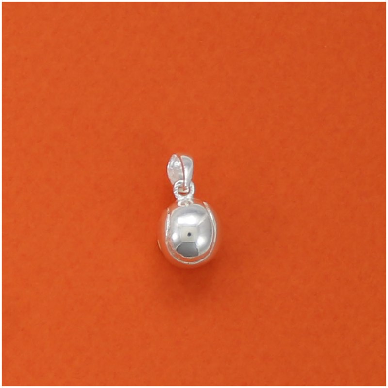Pendentif balle de tennis - Argent massif