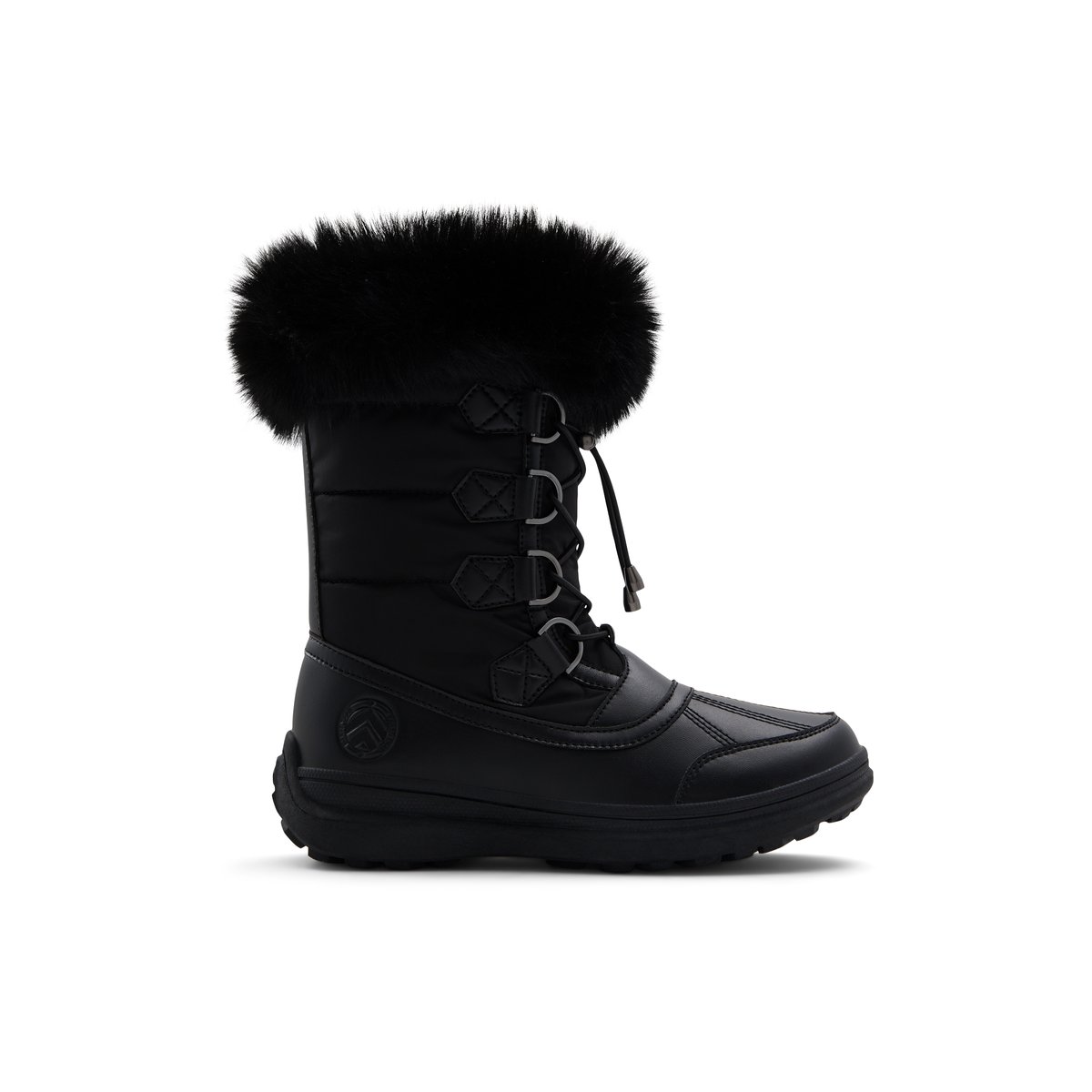 BANFF TRAIL-Manessi-Bottes d'hiver - Semelle tracteur - Noir