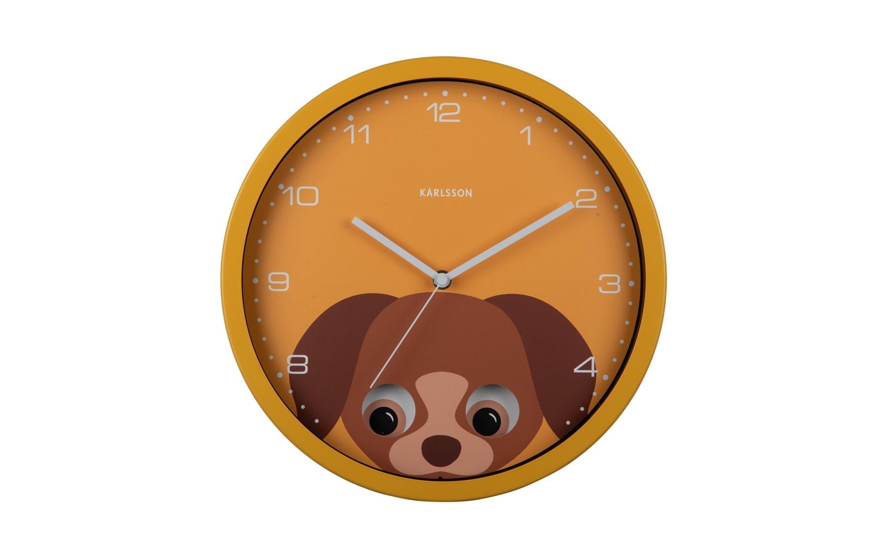 Karlsson Wanduhr »Hund Ø 30,8 cm«