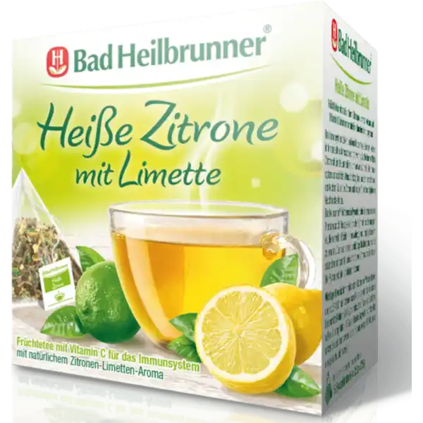 Früchtetee Heiße Zitrone mit Limette
