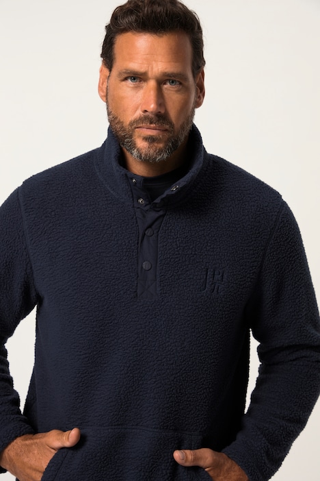 JAY-PI Fleece-Troyer, Skiwear, Troyerkragen, Langarm