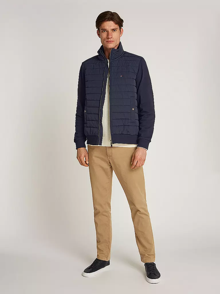 TOMMY HILFIGER Sweatjacke blau