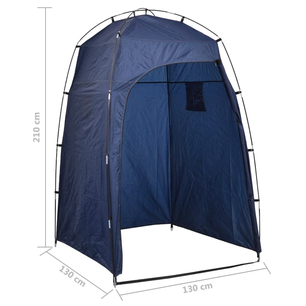 Sanitário portátil para camping VidaXL 10L com barraca