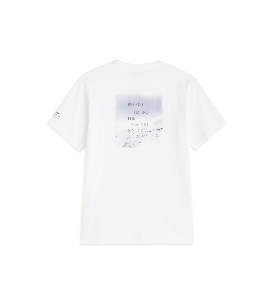 Camiseta branca ECOALF Tomi