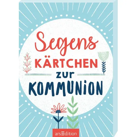 ars Edition Segenskärtchen zur Kommunion