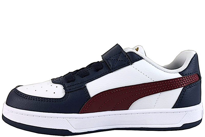 PUMA CAVEN 2.0 AC + PS FRITIDSSKO I HVIDT PU