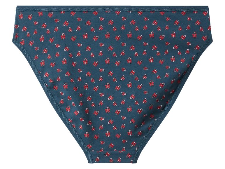 Set van 5 dames kerstonderbroeken