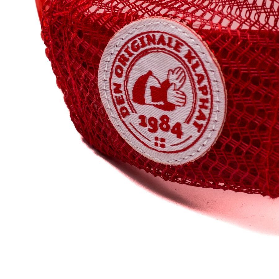 Danemark Casquette Supporter - Rouge/Blanc