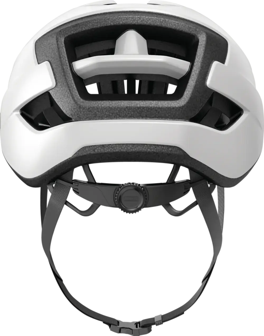 Abus WingBack Race Fietshelm Polar Wit