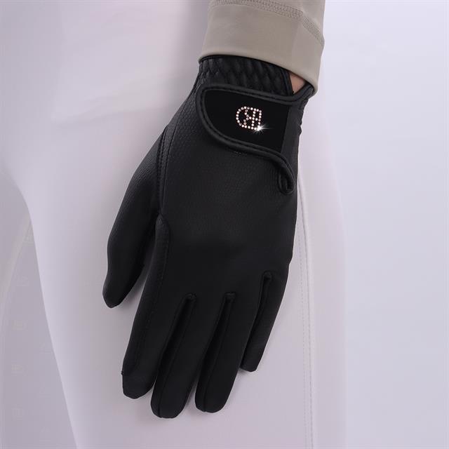 Paardrijhandschoenen BRITT EQUESTRIAN AW25 Zwart