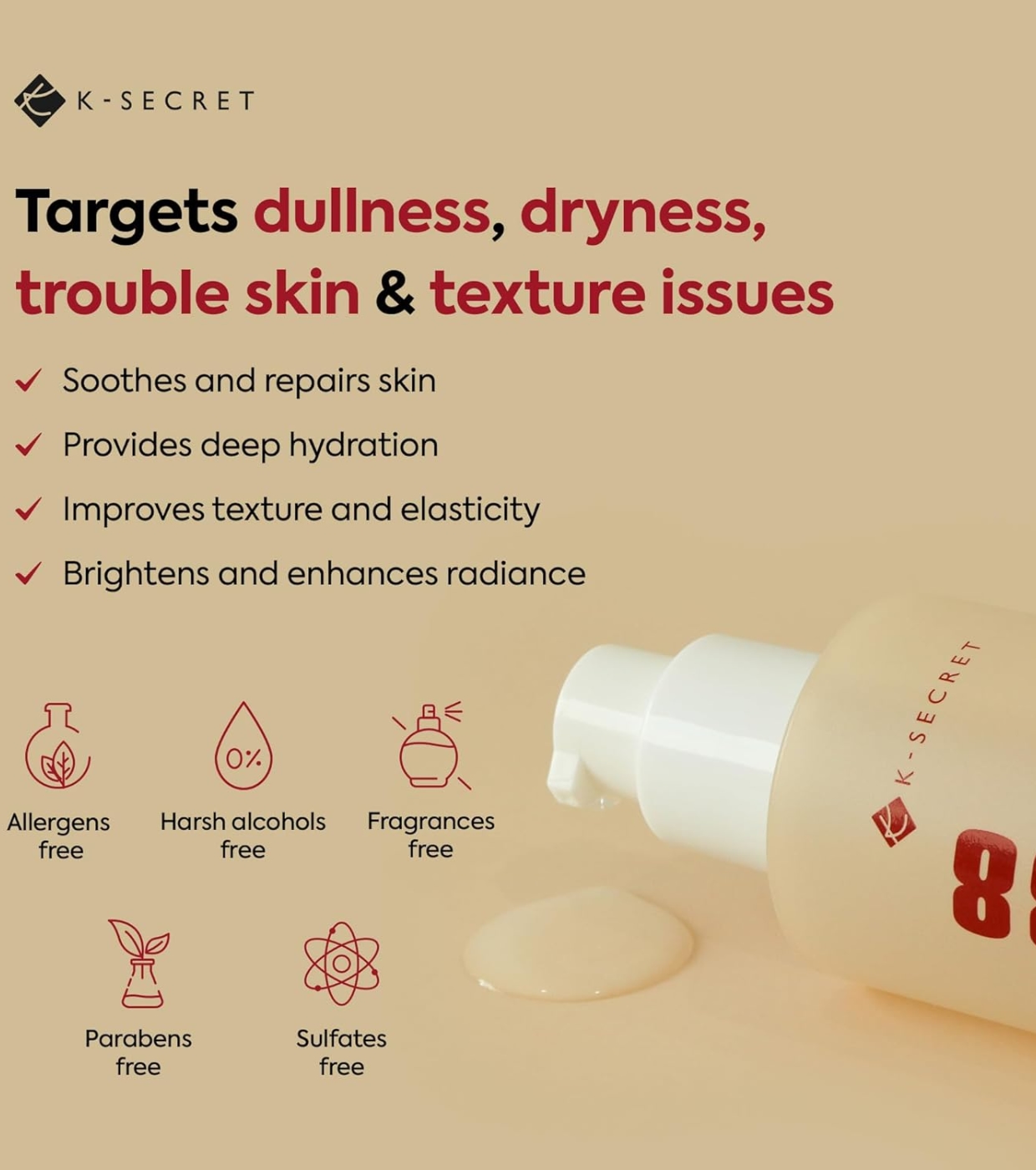 K-Secret - *Seoul 1988* - Essência Snail Mucin 97% + Rice