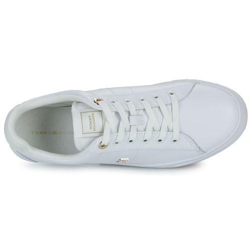 Tommy Hilfiger - ESSENTIAL ELEVATED COURT SNEAKER - Blanc
