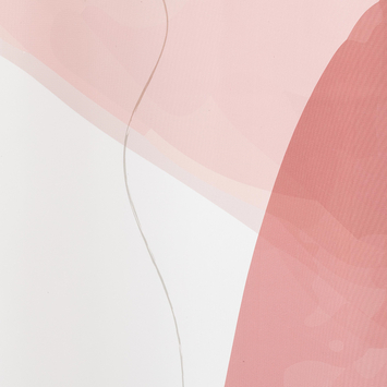 Sealskin douchegordijn earth 180x200cm donker roze/wit