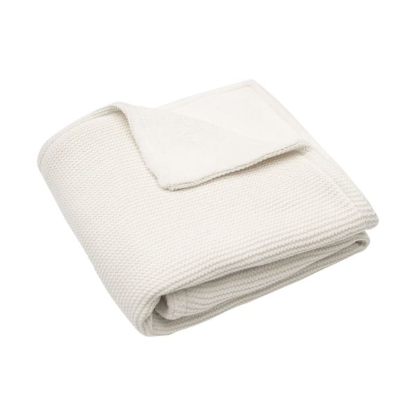 Jollein Basic Knit Ledikantdeken Fleece