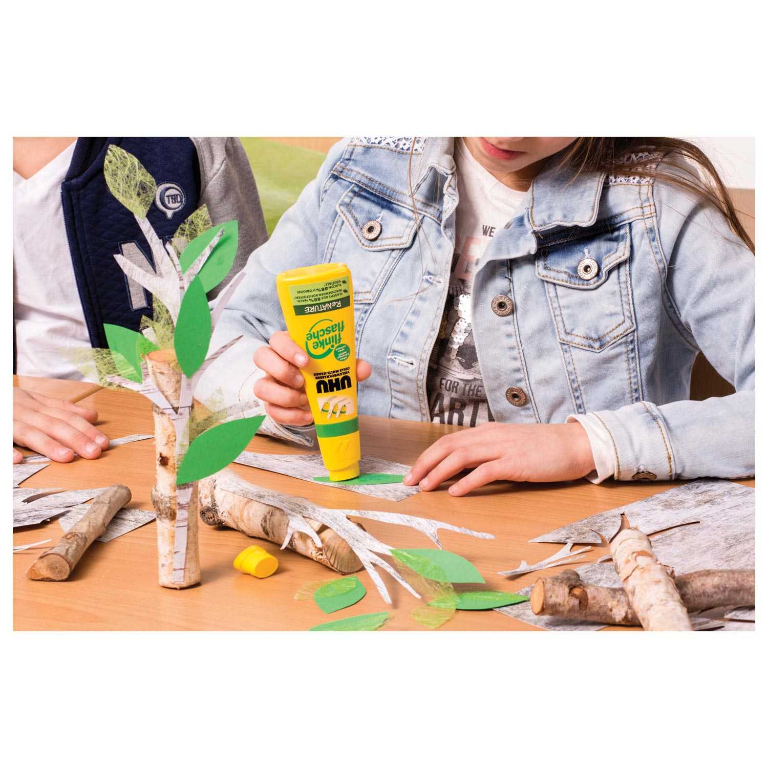 UHU Vielzweckkleber Flinke Flasche ReNature 100g