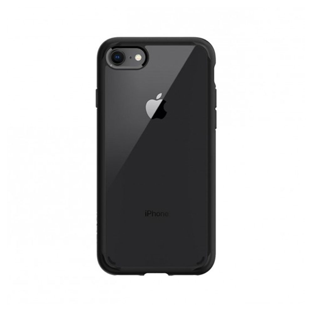 iPhone SE (2022/2020) / 8 / 7 Ultra Hybrid 2 Case Hülle (042CS20926) - Transparent / Schwarz