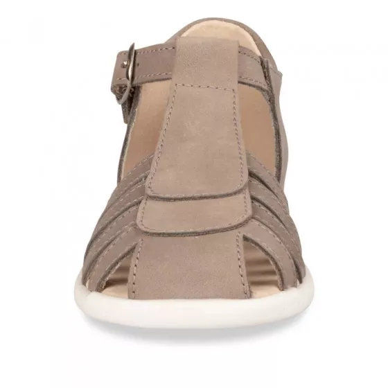 Sandales BEIGE FREEMOUSS BOY CUIR