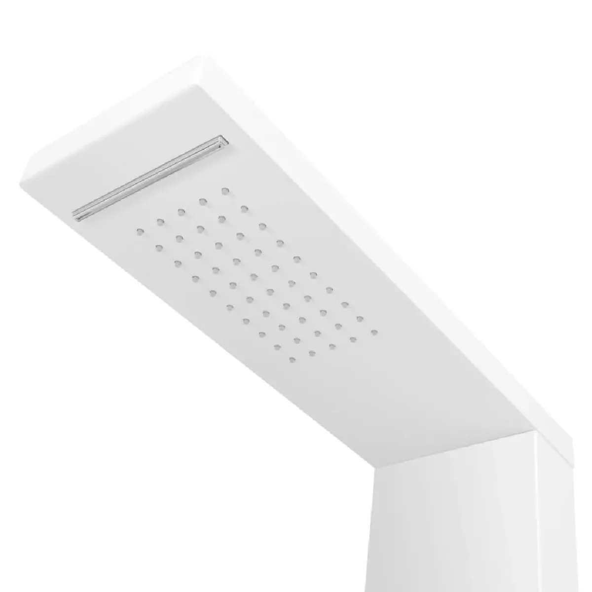 vidaXL Panneau Douche Aluminium Mat