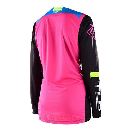 Maillot cross TroyLee design GP BRAZEN WOMENS 2023 - Noir