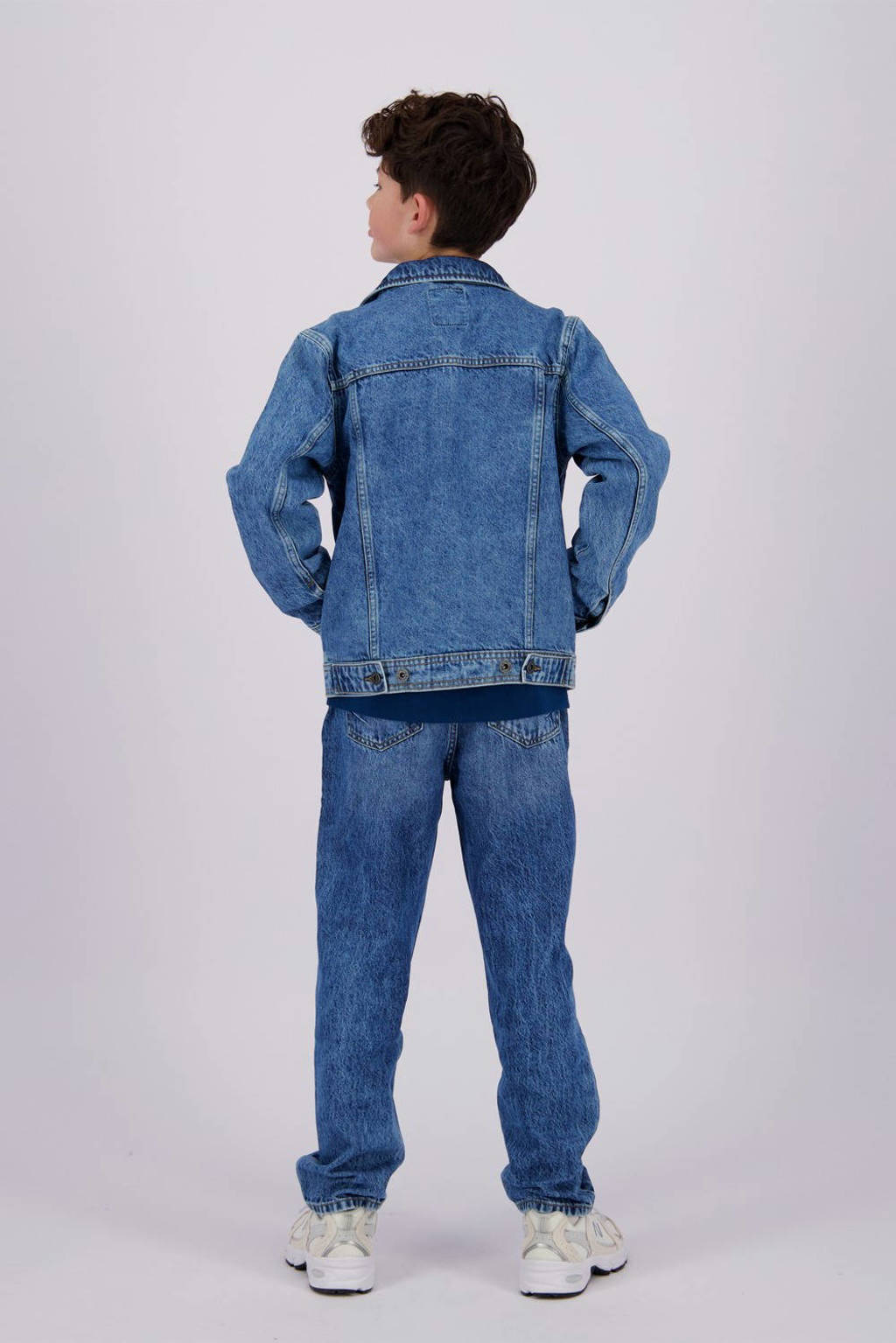 Vingino loose fit jeans Castiano blue vintage