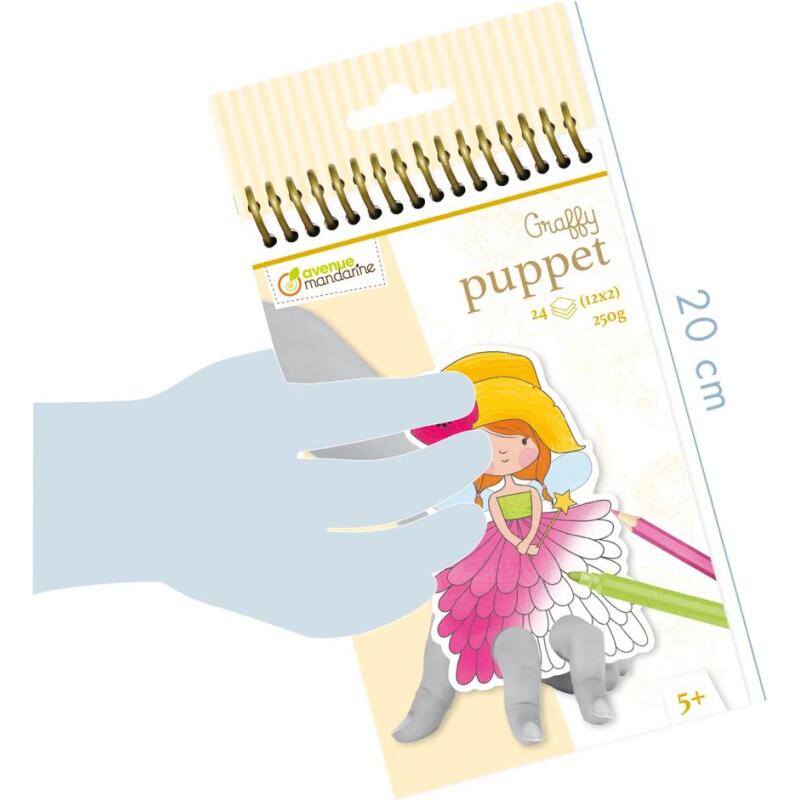 Graffy Puppet, Fées - Jaune