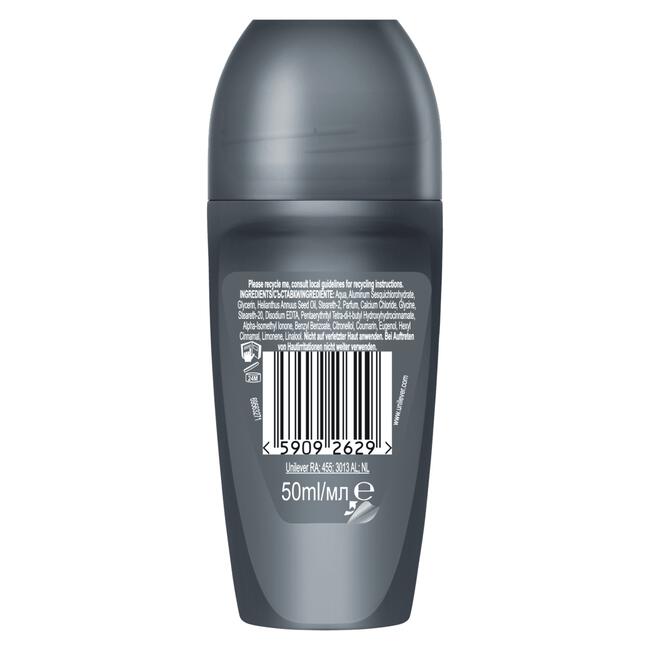 Dove Men+Care Advanced Invisible Dry Anti-Transpirant Deodorant Roller 50 ML