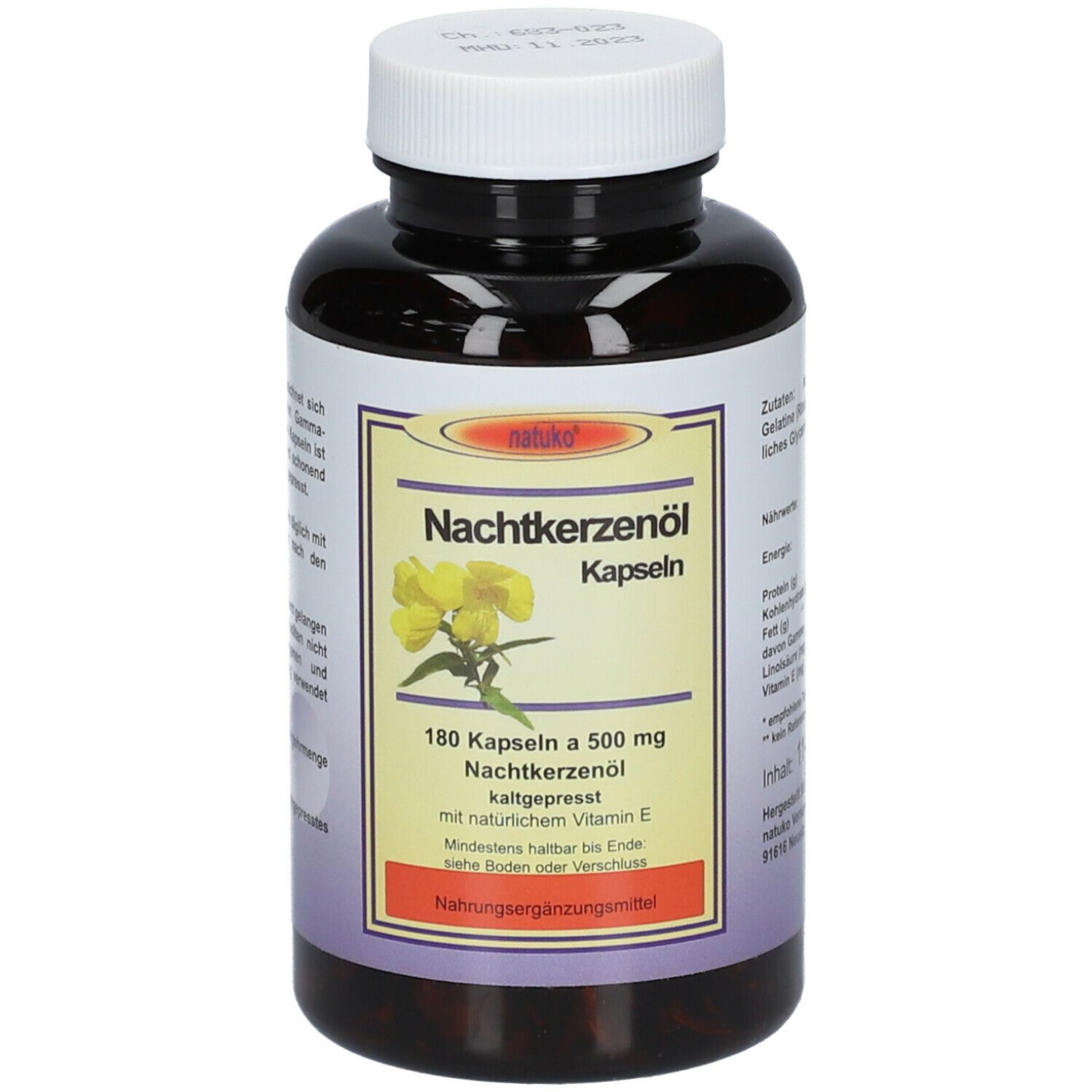 natuko® Nachtkerzenöl 500 mg