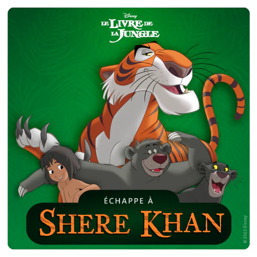 Défi vilain : échappe à Shere Khan !