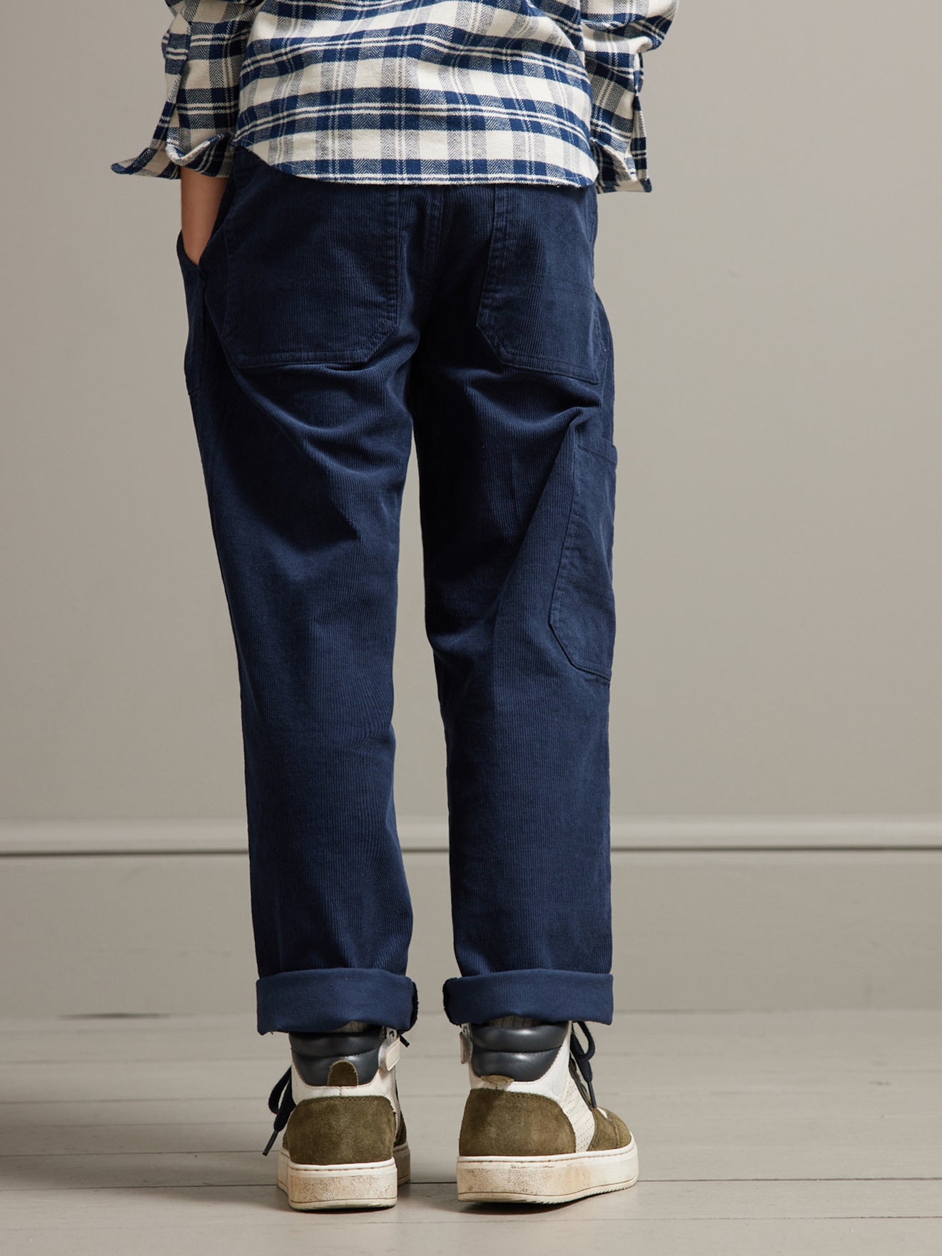 Pantalon cargo Garçon en velours
