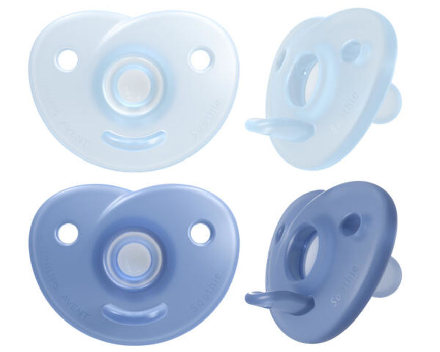 Philips Avent Soothie Heart blue 0-6m 2 stk