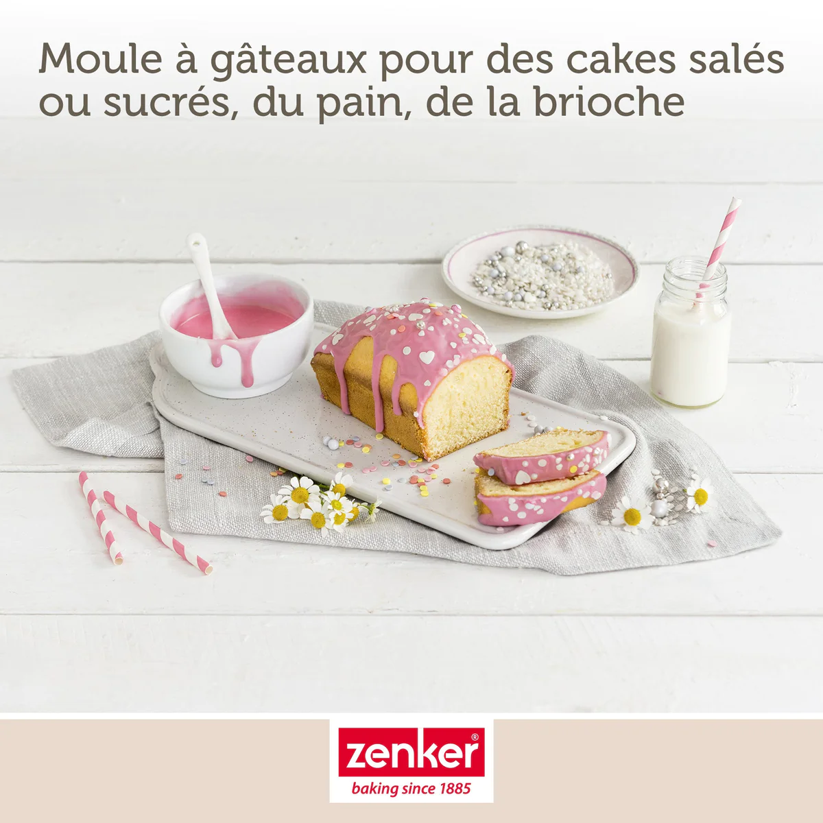 Lot de 2 mini moules à cakes 20 cm Zenker Special Mini Zenker