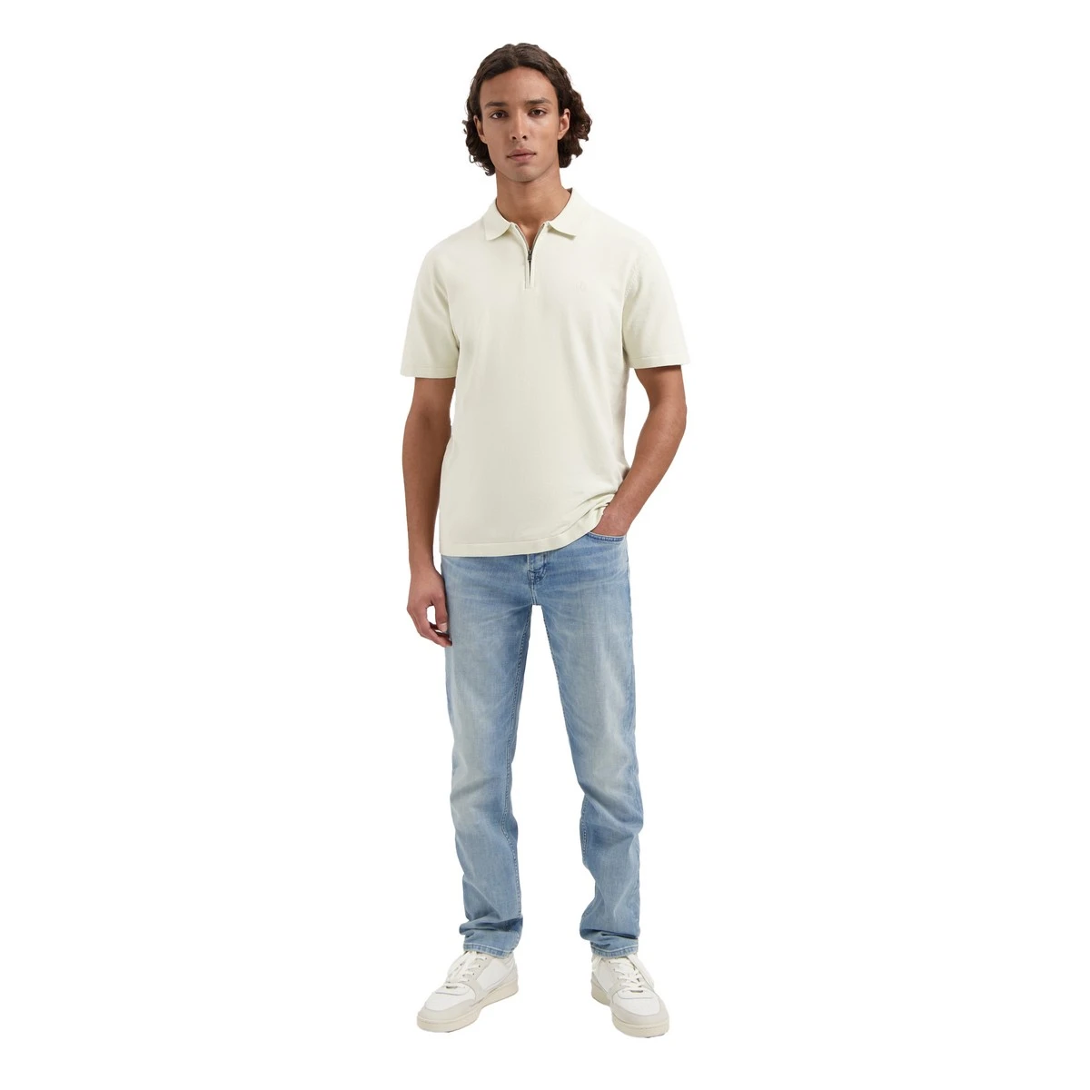 Heren Polo 420062 Dorian Zip