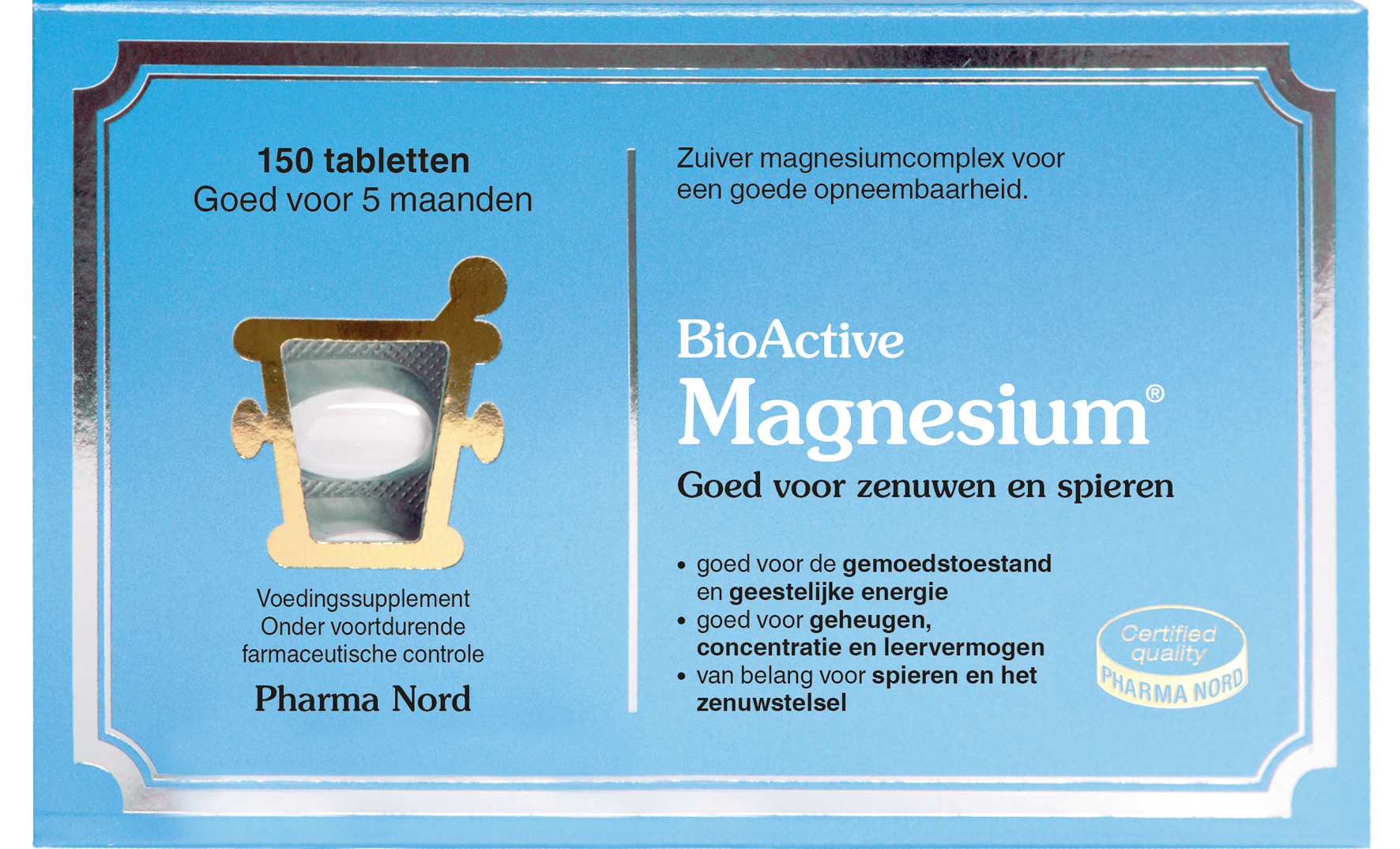 Pharma Nord BioActive Magnesium (150 tabletten)