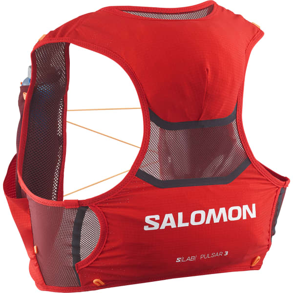 Sac trail SALOMON S/LAB PULSAR 3 SET FIERY RED/ANDORRA/ORANGE POP
