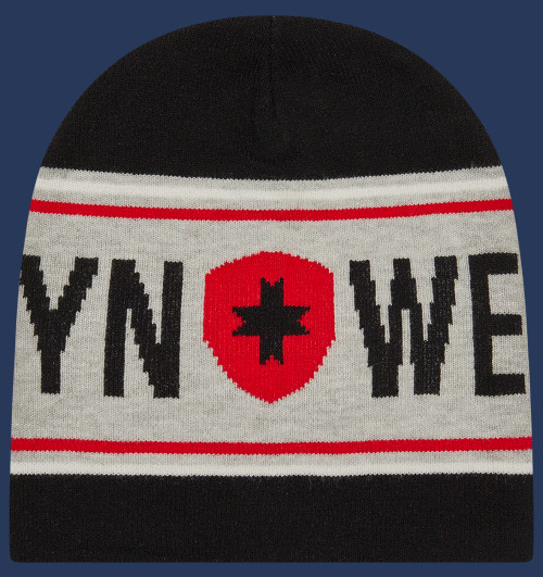 Rock Hat KoNitH, Black/Lightgrey/Red